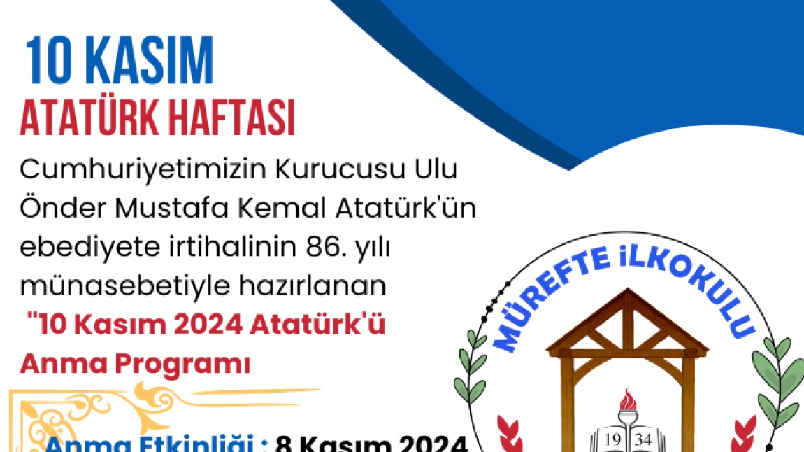 10 Kasım Anma Etkinlikleri